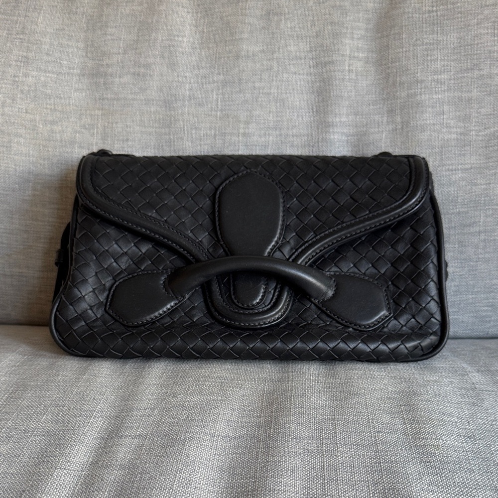 bottega veneta nappa intrecciato ritalto shoulder bag